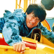 Jackie Chan, seen here clinging to a runaway hovercraft, has been implored by the people of his native Hong Kong to protect them from the ravages of the Chinese occupational government.
